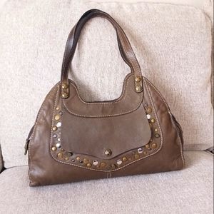 Patricia Nash Ergo Italian Leather Shoulders Bag